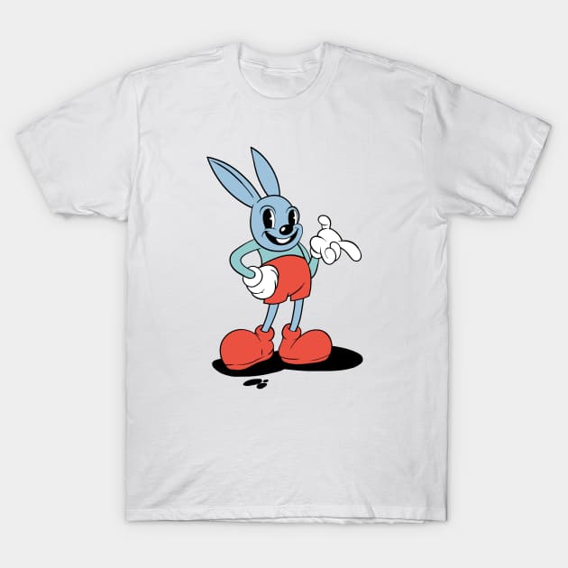THE WABBIT SAYS HELLO!!! T-Shirt by andres uran
